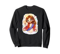 Chibi Jesus Kawaii Saludando Desde Las Nubes Sudadera