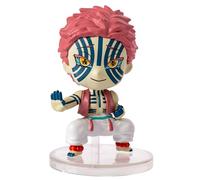 Chibi Masters Bandai Figura de Akaza Demon Slayer | Figura de Anime Akaza de 8 cm del Anime y Manga Demon Slayer | Figuras coleccionables de Anime para Hacer Grandes Regalos de Anime | Colecciona