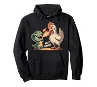 Chibi Trex Dino Lindo Tiranosaurio Pollo Dinosaurio Sudadera con Capucha