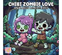 Chibi Zombie Love Coloring Book: Cute Undead Couples, Sweet Monster Moments, and Adorable Chibi Love Scenes