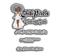 ChibiPixels Coloring Book: Fashion, Fantasy, Magic & Everyday Life