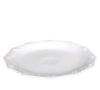 Chic Antique Plato Provenza Vajilla Porcelana Blanco 27CM Plato de Comida