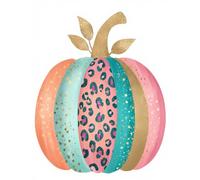 Chic Autumn Pumpkin Composition Notebook 100 Wide Ruled Pages: Perfect For Fall Seasonal Journaling