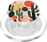 Chic Cactus Lover Planta Suculenta Cacti Patrón Desierto PopSockets PopGrip para MagSafe
