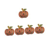 Chic Cameo Saucer Book Week Broach Carafe Plush Vintage Brooches Blower Costume Whistle Sloth Pea Cute Creeper Adorable Pumpkin Brooch Orange Alloy