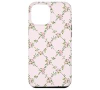 Chic Floral Heirloom Pastel Pink Cottagecore Roses Romantic Carcasa para iPhone 12 Pro Max