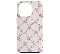 Chic Floral Heirloom Pastel Pink Cottagecore Roses Romantic Carcasa para iPhone 13 Pro