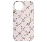 Chic Floral Heirloom Pastel Pink Cottagecore Roses Romantic Carcasa para iPhone 14 Plus