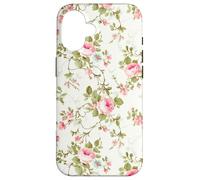 Chic Floral Heirloom Pastel Pink Cottagecore Roses Romantic Carcasa para iPhone 16