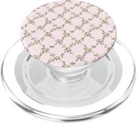 Chic Floral Heirloom Pastel Pink Cottagecore Roses Romantic PopSockets PopGrip para MagSafe