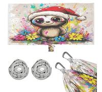 Chic Hamacas de perezoso para camping, hamaca plegable para exteriores, patio, patio trasero junto a la piscina