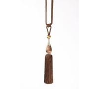 Chic Home Roberto Cuerda Decorativa con Borla 96 cm Bronce