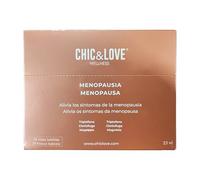 CHIC & LOVE | Menopausia | Fórmula con Triptófano, Cimicífuga y Magnesio | Alivio de Síntomas Menopáusicos | Mejora el Bienestar Físico y Emocional | Apoyo Natural para la Mujer | 28 Viales 25 ml