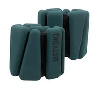 CHIC & LOVE | Set de Pesas Lastradas para Tobillos y Muñecas | 2x0,45 Kg de Peso | Ajustables y Regulables |para Tonificar y Potenciar Tus Rutinas Ejercicio | Gimnasio, Natacion, Caminar o Pilates