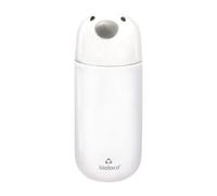Chic Mic Bioloco Kids Bottle BEK100 - Termo infantil (acero inoxidable, 350 ml, 15 x 8 cm), diseño de pingüino