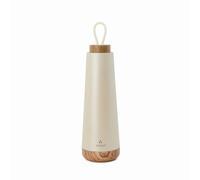 Chic Mic Bioloco Loop Bel124 - Termo de acero inoxidable (500 ml, 7,5 x 7,5 x 28 cm), color perla