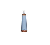 Chic Mic Bioloco Loop - Termo de acero inoxidable (500 ml, 7,5 x 7,5 x 28 cm), color azul
