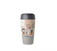 Chic Mic Bioloco Plant Deluxe Cup - Taza de café para llevar (420 ml, plástico, BPD127)