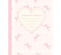 Chic Pastel Kawaii Notebook: Coquette-Inspired Composition Book for Teens and Aesthetic Lovers: Perfect for Journaling, Note-Taking, and Creative Expression with 120 Lined Pages