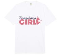 Chica aficionada al trampolín Trampolín Comfort Colors Adult Heavyweight T-Shirt