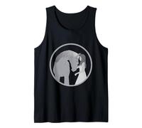 Chica Amante del Caballo Ecuestre Retro Equitación Vintage Camiseta sin Mangas