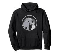 Chica Amante del Caballo Ecuestre Retro Equitación Vintage Sudadera con Capucha