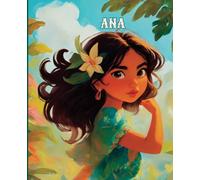 Chica Ana Latina Girl Composition Notebook ~ Little Latin Ladies Vol.#2: Glossy Finish ~ Watermark @ page 51 ~ Wide Ruled