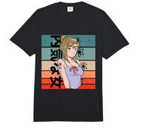 Chica Anime Cabello Rubio Chica tímida Tatuajes Florales Comfort Colors Adult Heavyweight T-Shirt
