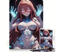 Chica Anime con Armadura futurista, Rompecabezas de 1000 Piezas para Adultos, para concentrarse, Relajarse y Disfrutar de un Momento Agradable ¡Una Sorpresa Festiva! (50x75cm)