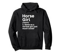 Chica Caballo como Una Chica Normal Mucho Más Fresco Chica Cabal Sudadera con Capucha