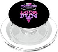 Chica Caliente Ansiedad Glam Terapia Humor Pensar demasiado Estética PopSockets PopGrip para MagSafe
