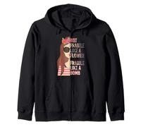 Chica Camisa diseño frágil como una Bomba Sudadera con Capucha