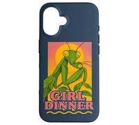 Chica Cena Rezando Mantis Divertido Carcasa para iPhone 16