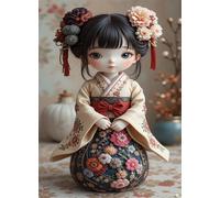 Chica clásica Puzle de 4000 Piezas 141x87 cm - Rompecabezas DIY Pintura, Entretenimiento Creativo Adultos Mayores de 14 años Decoración del Hogar