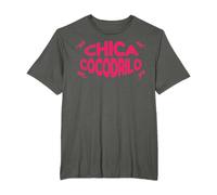Chica Cocodrilo Pop Rock inspirado en México Camiseta