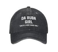 Chica Custom Classic Cotton Da Ruba Es una Muy Buena Chica Gorra de béisbol para Mujeres Hombres Adulto Ajustable con Sombrero de Padre Hip Hop