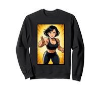 Chica de Anime Buff Sudadera