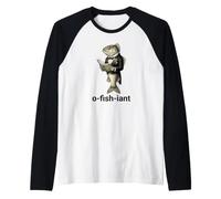 Chica De Campo Boda Peces Ofishiant Sacerdotes Camiseta Manga Raglan