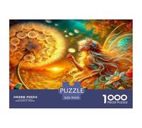 Chica de Diente de león Puzzle 1000 Piezas, Juego Educativo, Desafío, Clásicos para Adultos Y Niños A Partir De 12 Años Un Rompecabezas Desafiante - Decoración del Hogar 70x50cm/1000pcs