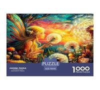 Chica de Diente de león Puzzle 1000 Piezas, Moderno DIY,Entretenimiento Creativo Clásicos para Adultos Y Niños A Partir De 12 Años Rompecabezas Familiar - Decoración del Hogar 70x50cm/1000pcs