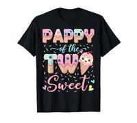 Chica de Segundo cumpleaños de Pappy of The Two Sweet Ice Cream Lover Camiseta
