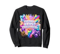 Chica Divertida de Gimnasia demasiados leos? No lo Creo Sudadera