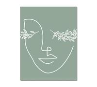 Chica geométrica abstracta curva minimalista cuadro sobre lienzo for pared carteles nórdicos e impresiones cuadros de for decoración for sala estar(1993-05,A4 21x30cm No Frame)