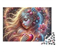 Chica Linda Puzzle 1000 Piezas Niña dormida Cartón Reciclado para Parejas Descanso En Casa para Decorar Mejor Regalo Oferta 52x38cm/1000pcs