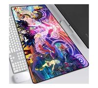 Chica mágica Alfombrilla Raton Anime Gaming Mouse Pad XXL 900x400x3 mm,Impermeable con 3mm Base de Goma Antideslizante,Special-Textured Superficie para Ordenador, PC y Laptop, H