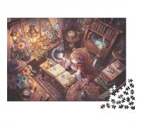 Chica mágica Puzzle 1000 Piezas Adultos Y Niños,Rompecabezas,Premium,14 Años+,Deco Pared,Regalo Ideal,Anti-estrés,Relax,Desafío,Reto,Cartón,Educativo 38x26cm