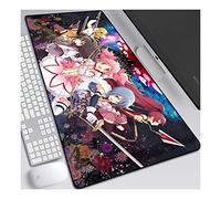 Chica mágica XXL Anime Alfombrilla para ratón 900 x 400 mm - Speed Gaming Mousepad - Mouse Pad para Ordenador - 3mm Goma Antideslizante, para Gamers Ordenador, PC y Laptop, B