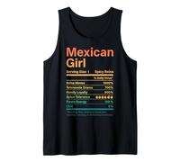 Chica mexicana orgullosa raíces mexicanas Camiseta sin Mangas