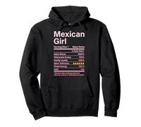 Chica mexicana orgullosa raíces mexicanas Sudadera con Capucha