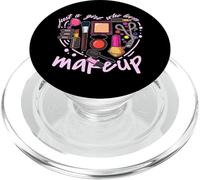 Chica MUA Make Up Addict Belleza de pestañas Maquillaje PopSockets PopGrip para MagSafe